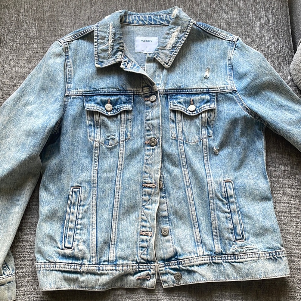 Old Navy Women’s Jean Jacket Medium Wash